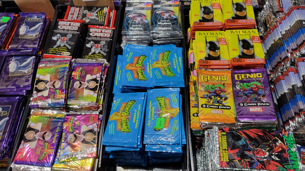 128  Packs Vintage Assorted Non Sports Trading Card Packs – Less Than $.59 Each