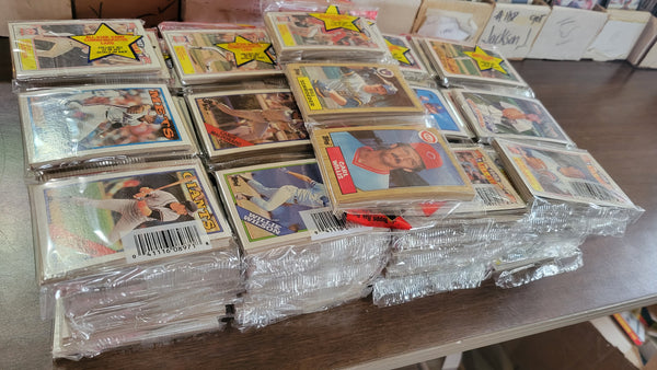 Topps Rack Packs 1987 1988 1989 Lot - 50 Total