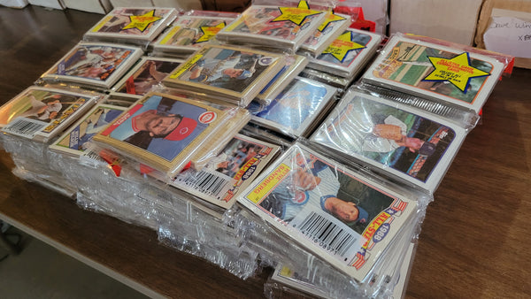 Topps Rack Packs 1987 1988 1989 Lot - 50 Total